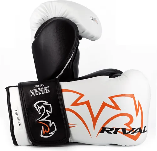 Miniatura 8 de Guantes de boxeo RIVAL RS11V Evolution para sparring, acolchado extra grueso de 5 cm, sistema V-Strap Wrist Lock 2, compartimento para manos grande