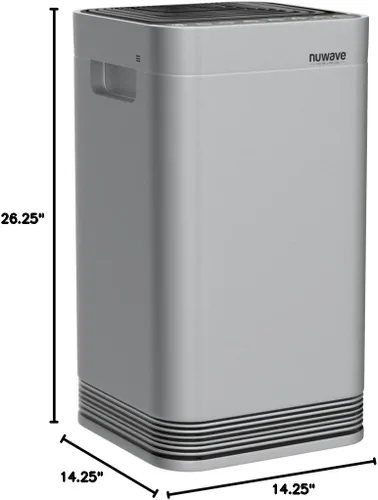 Miniatura 10 de Nuwave OxyPure - Purificadores de aire ultra limpios para habitaciones extra grandes, oficina, sistema de filtración de 5 etapas con 4 filtros HEPA