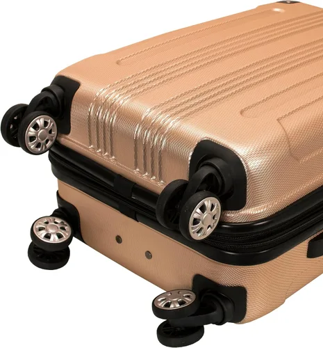 Miniatura 6 de Rockland London Equipaje con carcasa rígida con ruedas, Champán), F190-CHAMPAGNE