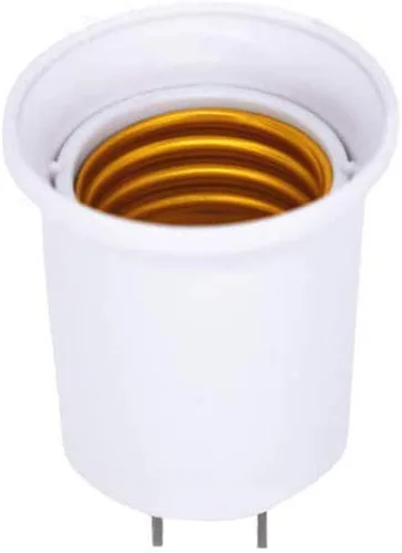 Miniatura 2 de Enchufe de bombilla estándar E26/E27 que convierte la toma de corriente a adaptador de enchufe de lámpara, enchufe de CA a E26 soporte de lámpara