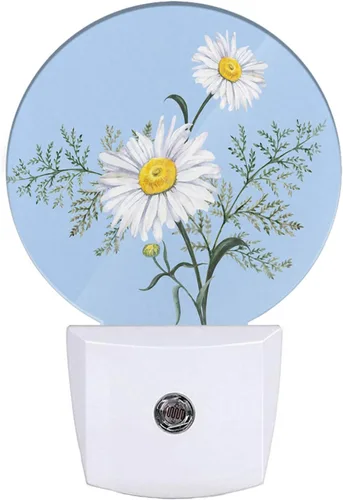 Miniatura 24 de EKOBLA Monarch - Luz nocturna de mariposa enchufable, luz nocturna LED de mariposa con sensor automático del atardecer al amanecer para dormitorio