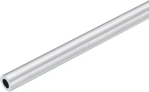 Miniatura 32 de uxcell Tubo redondo de aluminio 6063 0.157 in OD 0.118 in diámetro interior 11.811 in longitud tubería