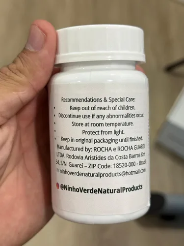 Miniatura 5 de Café Verde (Cafe Verde) - 500mg 60 Capules - Hecho en Brasil