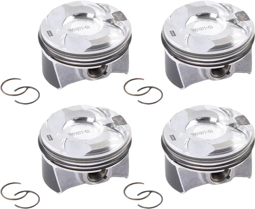 Juego de 4 anillos de pistón de motor 11257601181 compatibles con Mini Cooper Countryman Peugeot 118i 120i N18 B16 1.6L 2010-2016 piezas de posventa
