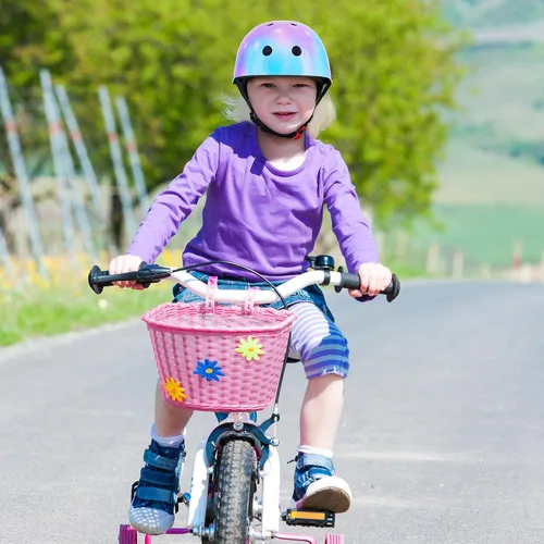 Miniatura 2 de Bienbee - Casco para niños pequeños, casco de patineta para bicicleta, equilibrio, bicicleta, scooter, para niñas y niños de 1-3-5-8-14 años Azul