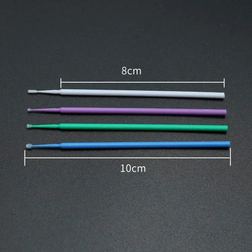 Miniatura 3 de Pinceles de pintura de retoque para reparación de virutas de pintura automotriz, microaplicadores desechables (1.5, 2.0, 2.0, 0.098 in, multi)-200