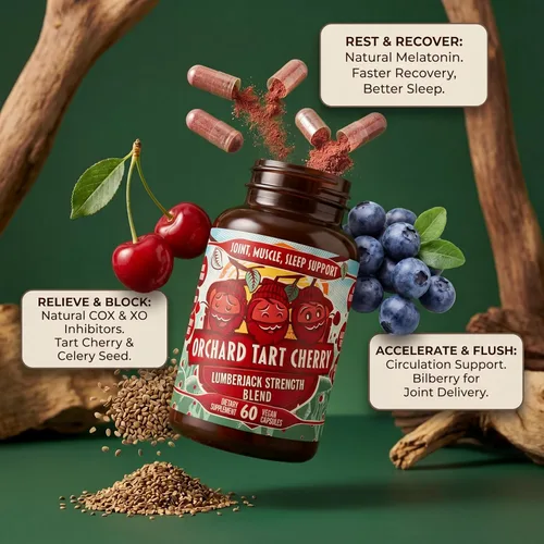 Miniatura 7 de Orchard Tart Cherry - Cultivado en Estados Unidos - Mezcla de fuerza de leñador