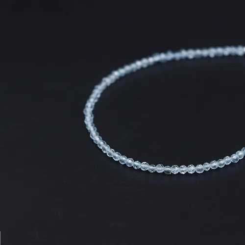 Miniatura 22 de Gempires - Pulseras de cuentas de piedras preciosas hechas a mano, ligeras, de cristal, para uso diario, hipoalergénicas, de 8 pulgadas, chapadas