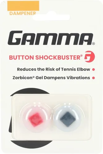 Miniatura 5 de Gamma Shockbuster Ring and ButtonTennis Racket Dampeners, Easy-to-Install Tennis Dampener with Zorbicon Gel Technology Minimizes Vibration During