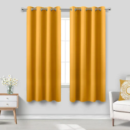 Miniatura 188 de Cortinas opacas de 72 pulgadas extra anchas para dormitorio, puerta corrediza de vidrio y patio, 2 paneles con ojales para oscurecer ventana grande