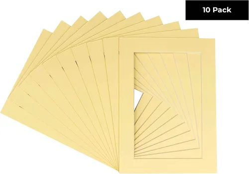 Miniatura 374 de 8.5x11 Mat for 11x14 Frame - Precut Mat Board Acid-Free Brown 8.5x11 Photo Matte Made to Fit a 11x14 Picture Frame, Premium Matboard for Family