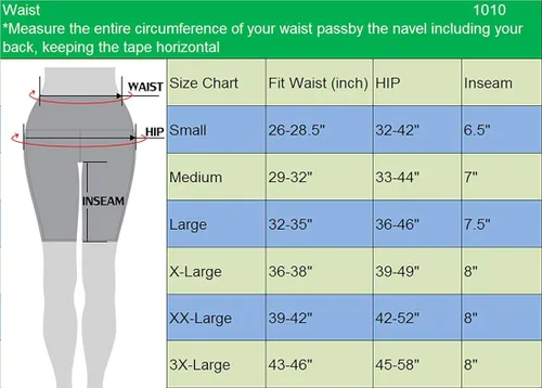 Miniatura 3 de NELEUS Pantalones cortos de compresión para mujer con bolsillo