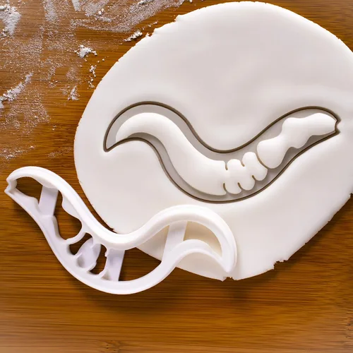 Miniatura 3 de Juego de 2 cortadores de galletas C. Elegans (Caenorhabditis Elegans), 2 piezas - Bakerlogy