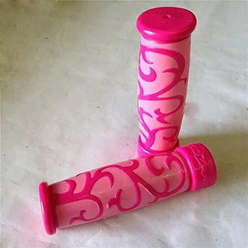Miniatura 2 de HK- FIRE Gel Style H Grips color rosa compatible con ATV QUAD WATERCRAFT ATV RECON Kawasaki Brute Force Prairie ATV BRUIN GRIZZLY KODIAK