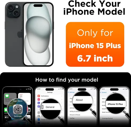 Miniatura 7 de Funda de silicona para iPhone 15 Plus, cubierta protectora de cuerpo completo, forro de microfibra suave antiarañazos, funda delgada ultrafina