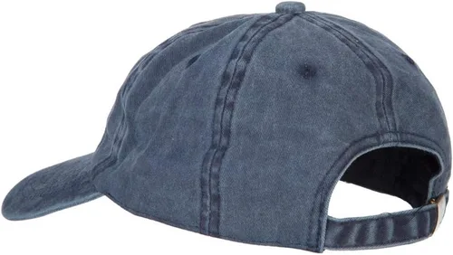 Miniatura 3 de Gorra de sarga de algodón lavado bordado con logotipo de la Guardia Costera de EE. UU.