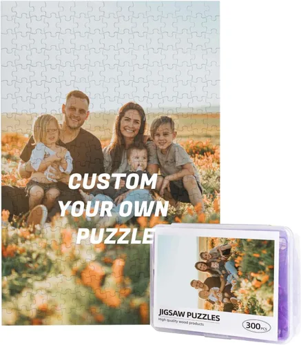Miniatura 7 de Rompecabezas personalizado de la foto 300/500/1000 piezas rompecabezas de imágenes personalizado para familia, boda, Navidad, regalos de Acción
