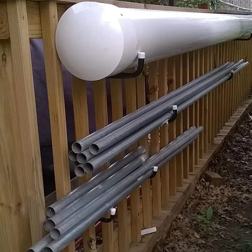 Miniatura 4 de Paquete de 8 ganchos de almacenamiento de montaje en pared, colgador de garaje de 9.6 pulgadas para escalera, sillas de sujeción, herramienta