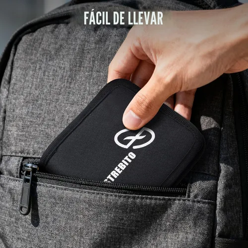 Miniatura 7 de STREBITO Juego de extractores de tornillos dañados, juego de 32 piezas de extractores de tornillos con eje de extensión magnético y adaptador