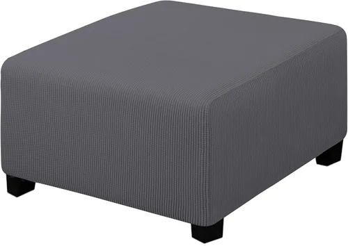 Miniatura 74 de Easy-Going Funda Elástica para Otomana Taburete de Almacenamiento Plegable Protector de Muebles Funda Rectangular Suave con Parte Inferior Elástica