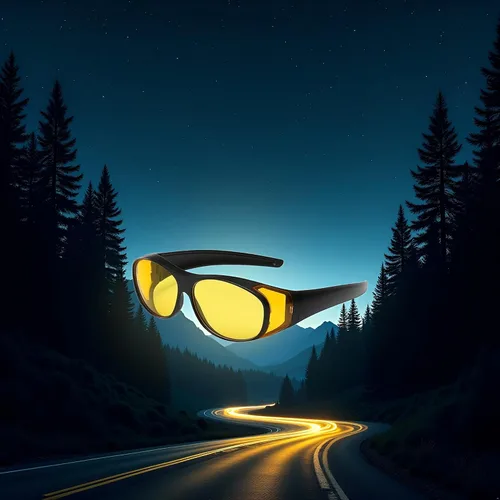 Miniatura 5 de Gafas infrarrojas de visión nocturna - Gafas de conducción con protección UV, gafas térmicas ajustables, gafas de visión nocturna IR para montar al