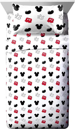 Miniatura 30 de Jay Franco - Juego de sábanas para niños con sábana bajera, sábanas planas y funda para almohada - Ropa de cama ultra suave con funda para almohada