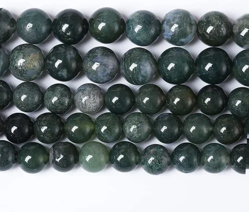 Miniatura 36 de 45 cuentas de turquesa de 0.315 pulgadas con concha de howlita azul perla y turquesa cuentas de piedra para hacer joyas, pulseras, collares, aretes