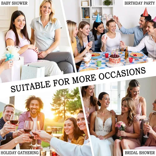 Miniatura 6 de REWIDPARTY 32 tarjetas para raspar con lazo rosa, boletos para raspar con lazo de acuarela, boletos de sorteo de lotería para bodas, baby shower