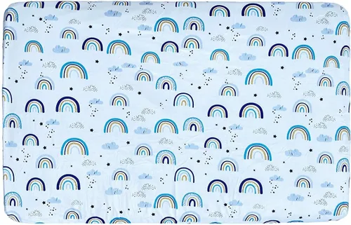 Miniatura 5 de KiddyKlouds - Sábanas de cuna para colchón estándar de cuna, 52 x 28 x 8 pulgadas, para bebés, niños y niñas, neutros. Sábana de cuna de felpa suave