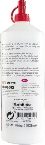 Miniatura 7 de Mont Marte Pegamento PVA Pegamento Artesanal, Punta Fina 1L