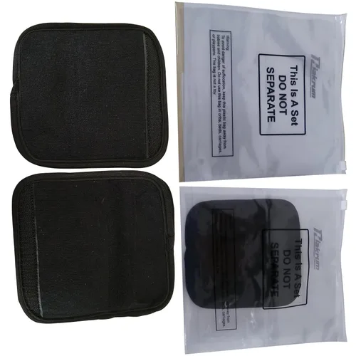 Miniatura 8 de Riakrum 4 fundas para cinturón de seguridad de automóvil para bebé, correas de asiento de automóvil, almohadillas de hombro para niños, fundas