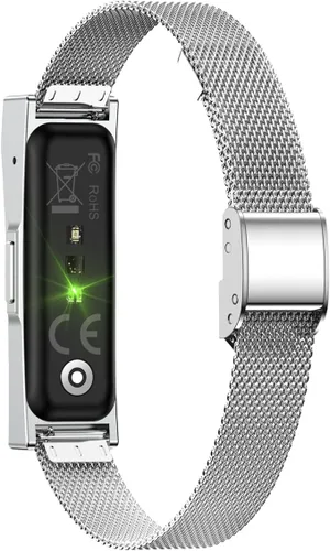 Miniatura 2 de Rastreador de actividad para mujeres, salud y estado físico con HRV/presión arterial/frecuencia cardíaca/SPO₂/monitor de sueño y 35 modos
