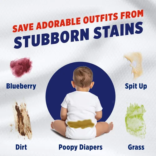 Miniatura 5 de OxiClean Max Force - Spray quitamanchas para lavandería, artículos esenciales para recién nacidos y bebés, tratamiento de manchas para viajes