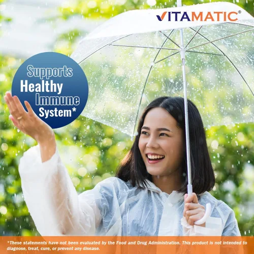 Miniatura 7 de Vitamatic Zinc 50mg como gluconato de zinc 120 unidades - Suplemento de inmunidad (total de 240 tabletas) - Paquete de 2