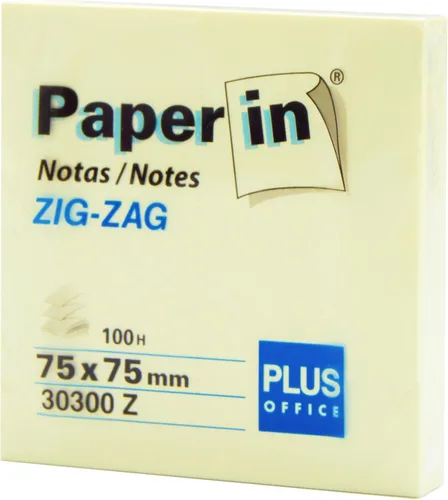 Miniatura 11 de Plus Office 3 blocs de notas adhesivas amarillas Post-Its para oficina, universidad, para tomar notas rápidas y recordatorios, 3 blocs de 100 hojas