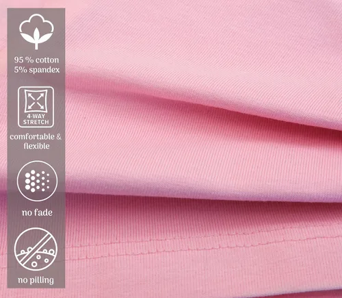 Miniatura 14 de Lilax Pantalones cortos de baile básicos y suaves para niñas para gimnasia o debajo de las faldas