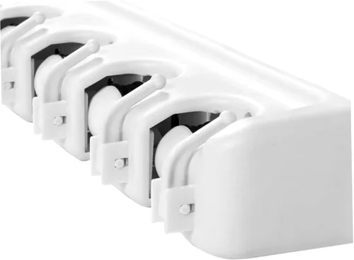 Miniatura 2 de CHILDWEET Soporte para escobas y fregonas, organizador de pared para colgar en la pared, organizador de escobas para barrer, escobas para barrer