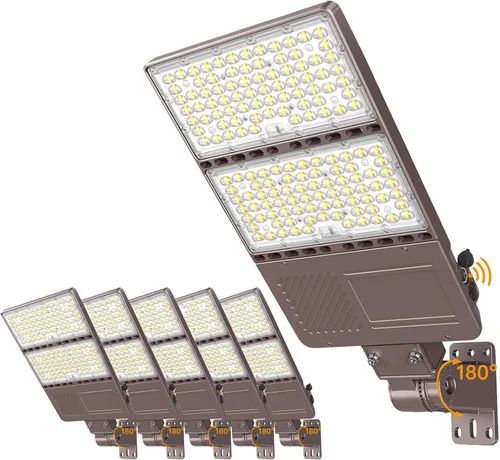 Miniatura 29 de Luz LED de estacionamiento de 150 W, 120 W, 90 W, ajustable, con certificación UL, 5700 K, 5000 K, 4500 K, sintonizable, 22500 lm luz comercial