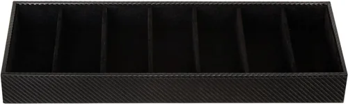 Miniatura 6 de J JACKCUBE DESIGN MK378 - Estuche de almacenamiento de gafas de cuero con 7 compartimentos