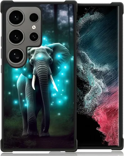 Miniatura 641 de CARLOCA Funda compatible con Samsung Galaxy S22 Ultra, diseño gráfico de Star Howling Wolfs Samsung Galaxy S22 Ultra, diseño gráfico, a prueba