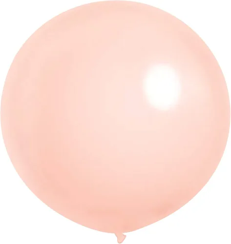 Miniatura 24 de Globos de 36 pulgadas, 5 globos grandes de látex redondos de color rosa claro, globos gigantes de color rosa claro para cumpleaños, bodas, baby Rosa