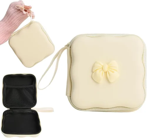 Miniatura 23 de Funda de almacenamiento para cargador, diseño de ondas, protector de cargador de viaje, organizador de cables para auriculares, caja