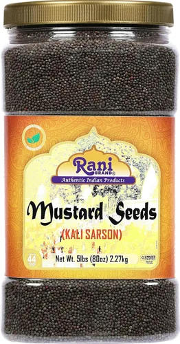 Miniatura 17 de Rani - Semillas de mostaza molida, especias en polvo (Rai Sarson) 3 onzas (3.00 oz) tarro de PET ~ Todo natural Apto para gluten Sin OMG