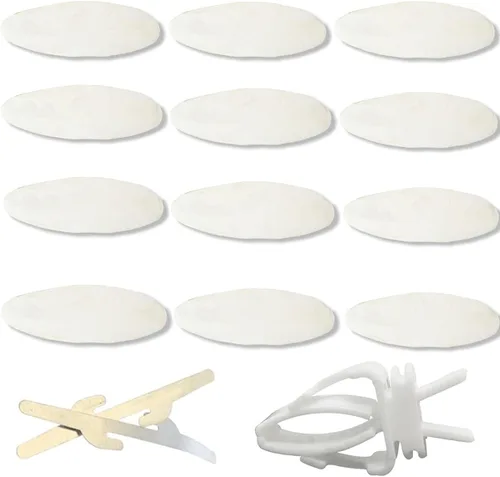 Miniatura 8 de Jmxu's Hueso de Sepia de 3.5"-4" pulgadas para Pájaros Periquitos, Hueso de Sepia con Clip de Metal, Hueso de Sepia para Picos Afilados, Calcio