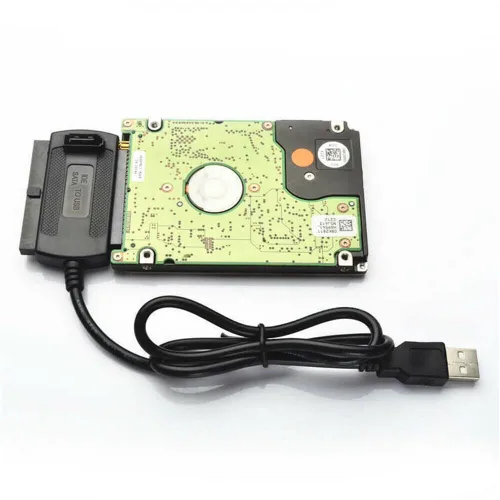 Miniatura 4 de SATA PATA IDE Drive to USB 2.0 Adaptador Convertidor Cable para Disco Duro HDD 2.5" 3.5" con Adaptador de Alimentación de CA Externo