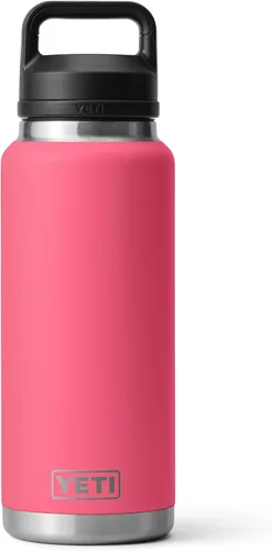 Miniatura 46 de YETI Rambler - Botella de 36 onzas, aislada al vacío, a prueba de fugas, de acero inoxidable con tapón para sorbos Aislamiento al vacío Azul marino