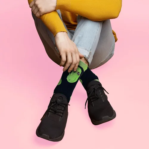Miniatura 6 de Calcetines divertidos de pierna de pollo para mujeres y hombres, calcetines novedosos de pies de pollo, regalos de pavo hasta la rodilla