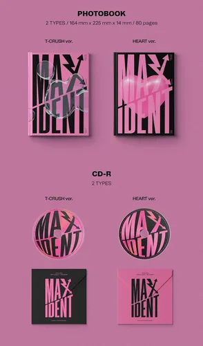 Miniatura 3 de Dreamus Stray Kids - MAXIDENT [Edición estándar] Álbum+Beneficio de reserva (HEART ver.) (SMK1348)