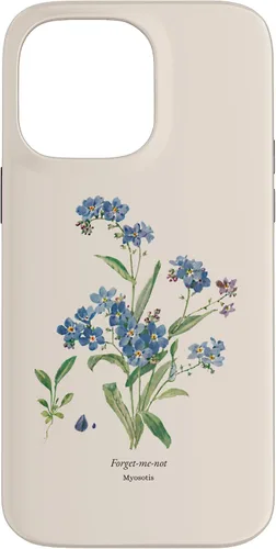 Miniatura 21 de Forget Me Not Flower - Carcasa para iPhone 17, diseño de flores silvestres