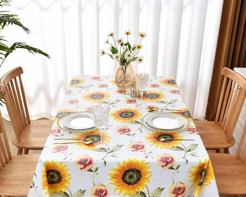 Miniatura 4 de Artisan Flair AF4760-60122 - Mantel de vinilo floral impermeable